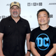 Dan DiDio and Jim Lee at San Diego Comic-Con in 2017.